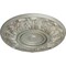 Ekena Millwork Whitman Ceiling Medallion (For Canopies up to 3 3/4"), Hand-Painted Flash Gold, 13"OD x 1 3/8"P CM13WHFLS - alternate 2